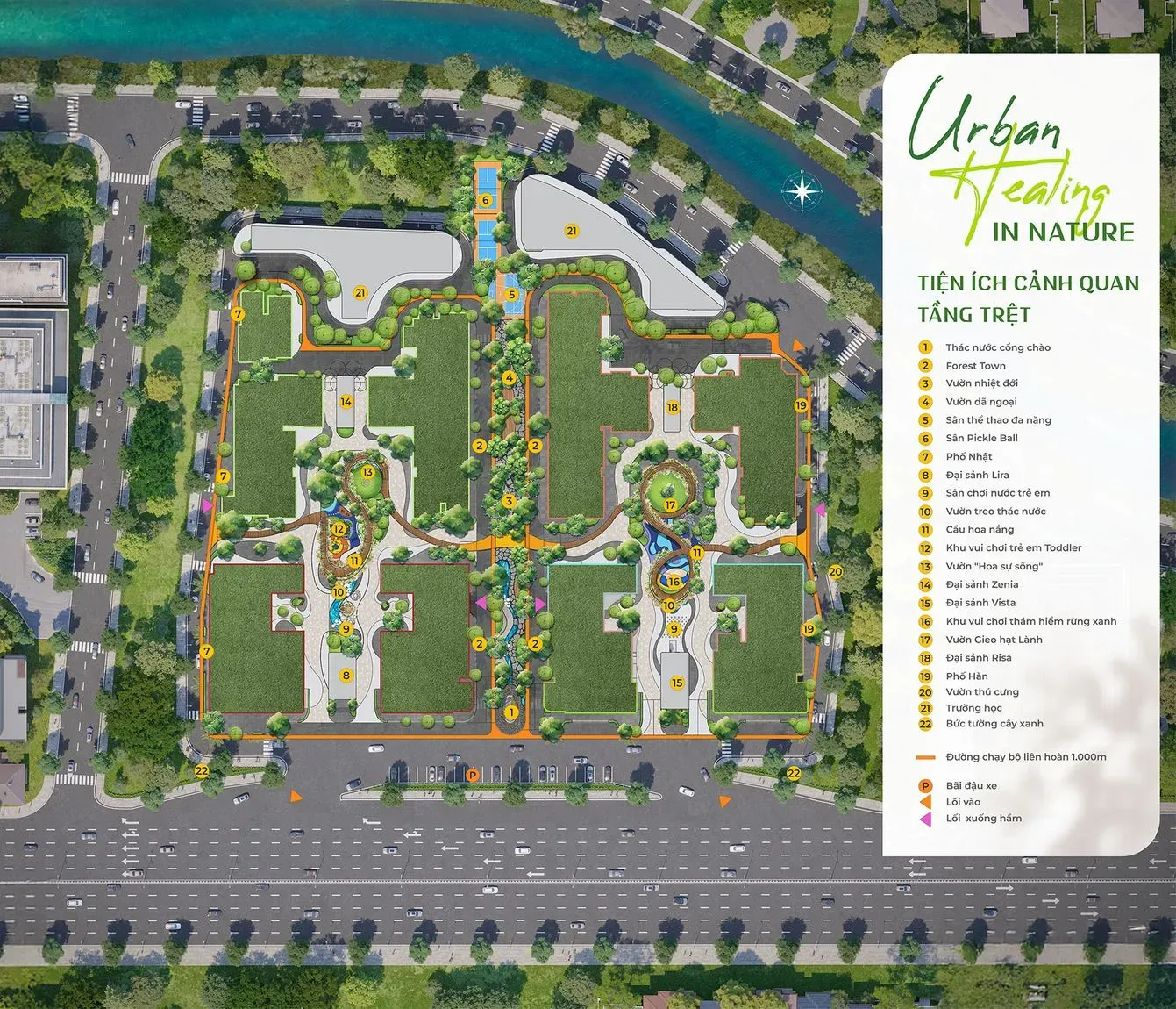 Tiện ích tổng thể căn hộ La Pura