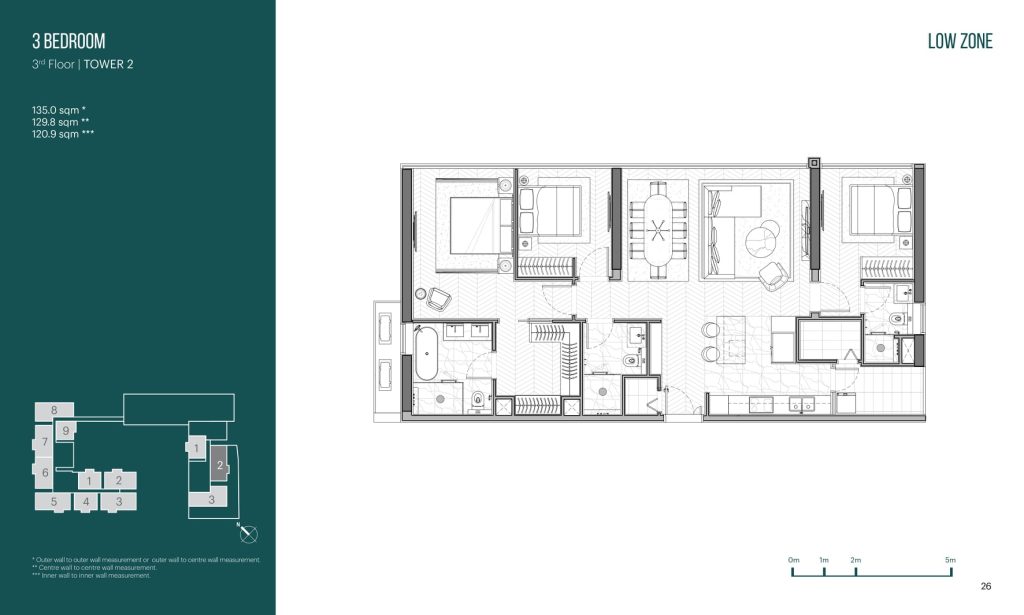 Layout căn hộ Empire City Thủ Thiêm