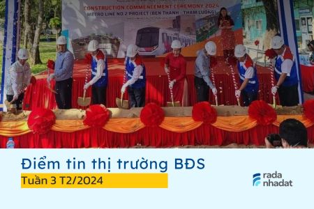 Điểm tin thị trường bất động sản tuần 3 tháng 2 năm 2024