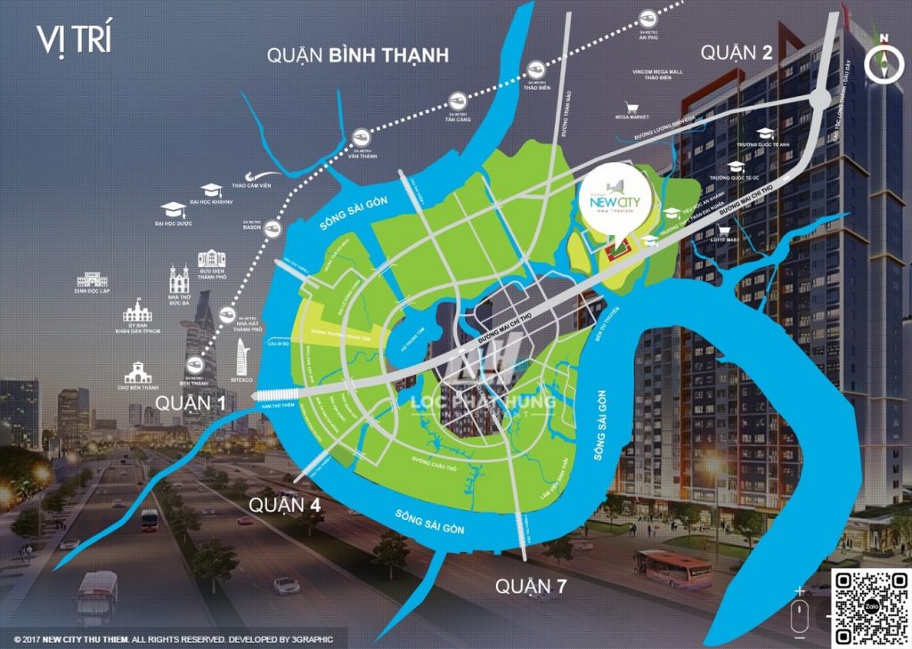 Vị trí New City Quận 2