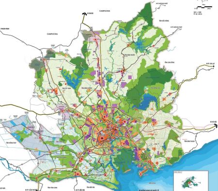 bản đồ quy hoạch tphcm tới 2030