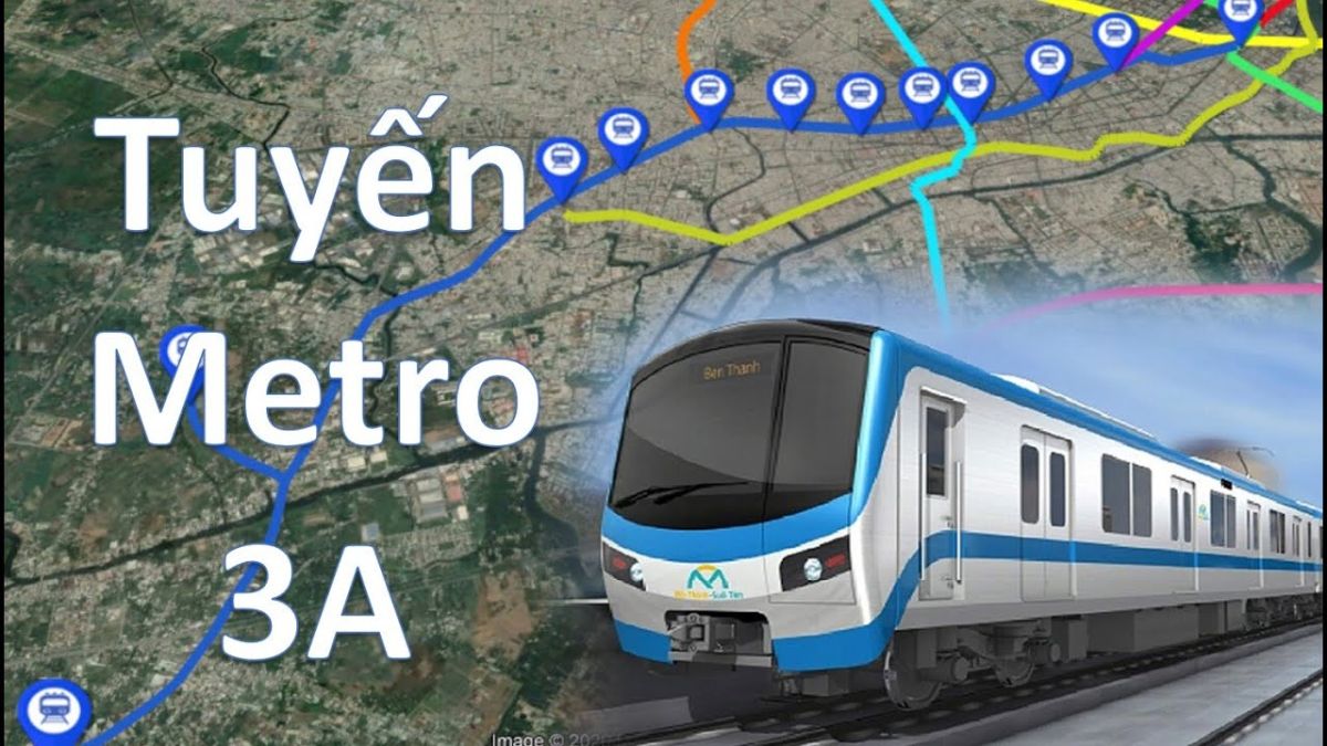 Review tuyến Metro số 3A Bến Thành Tân Kiên (TP.HCM)