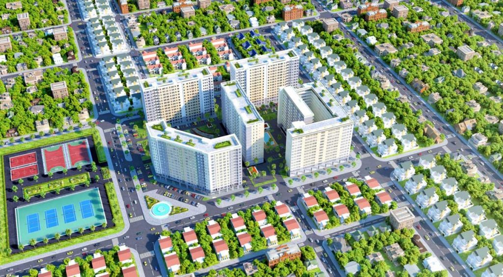 Dự án căn hộ chung cư Green Town Bình Tân 2024