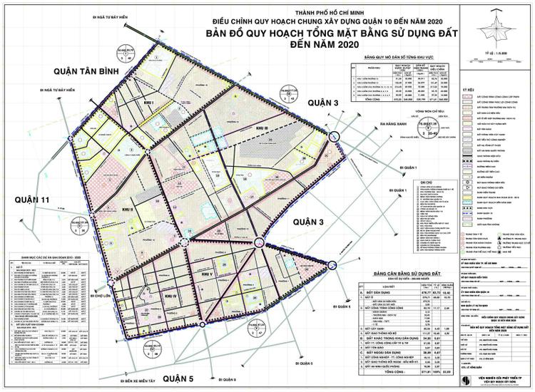 bản đồ quy hoạch quận 10 tphcm cập nhật mới nhất tới 2030