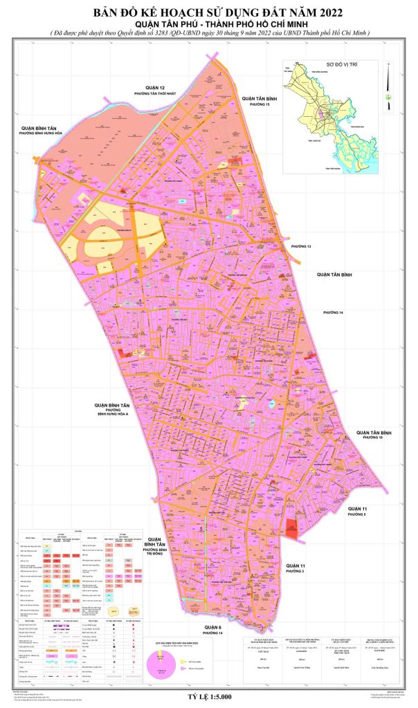 bản đồ quy hoạch quận tân phú cập nhật mới nhất 2025
