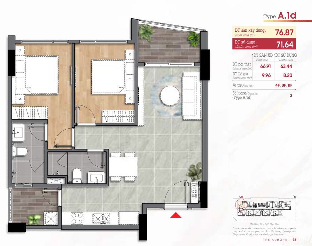 Mặt bằng chi tiết A.1d