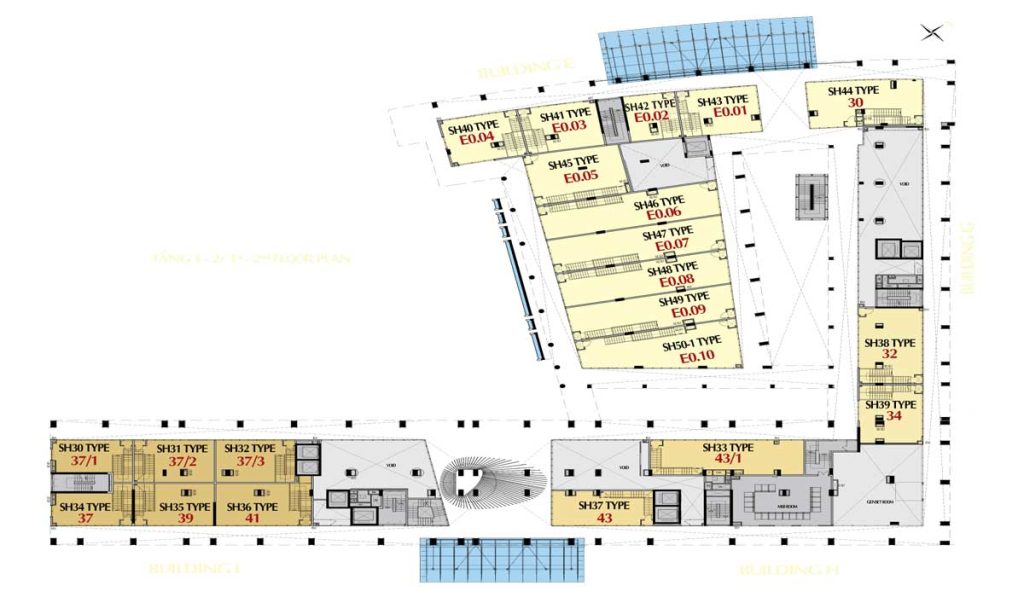 Tầng 1&2 tháp M8B