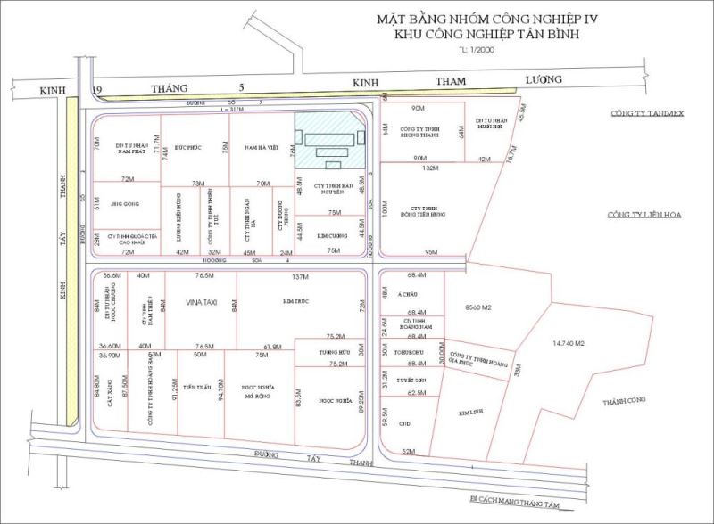 Quy hoạch khu công nghiệp Tân Bình