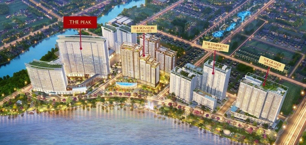 Mặt bằng dự án Midtown - Phú Mỹ Hưng