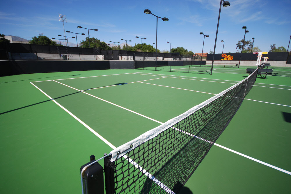 Một góc sân Tennis tại căn hộ Riviera Point 