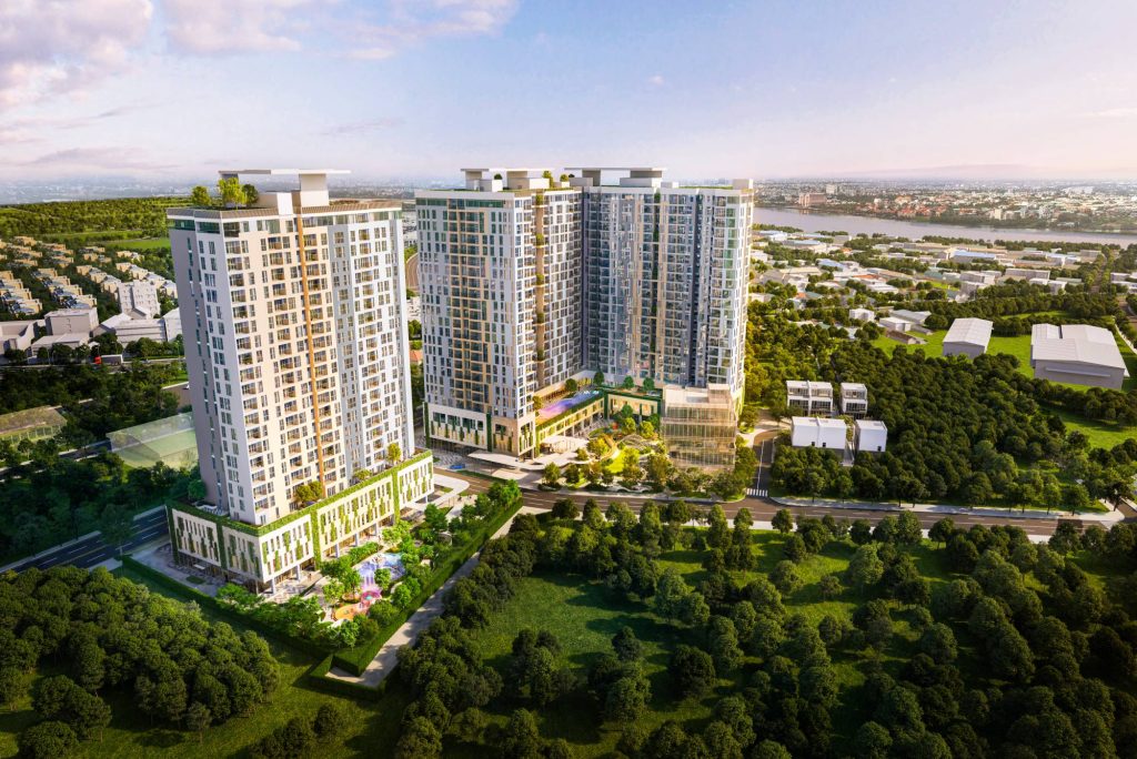 Phối cảnh Khu căn hộ Urban Green