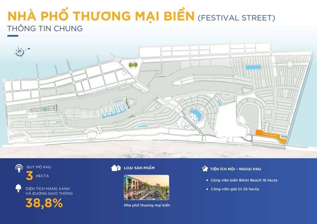 Mặt bằng Nhà phố thương mại (Festival Street)