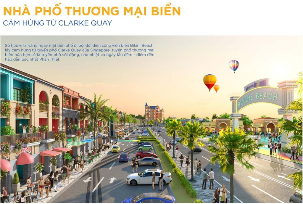 Nhà phố thương mại biển