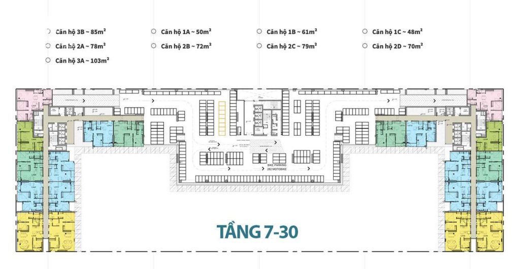 Mặt bằng Kingdom 101