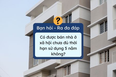 Bán nhà ở xã hội