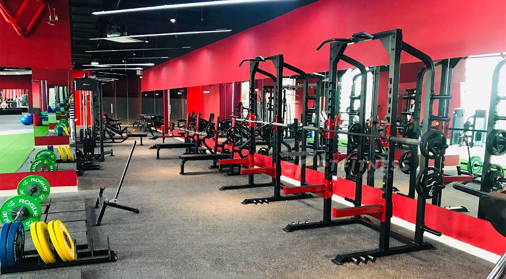 Phòng gym hiện đại