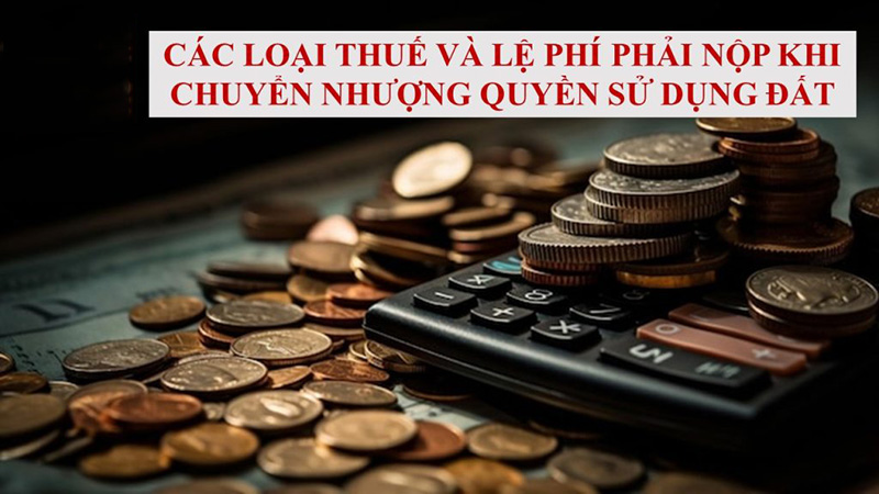 Khi thực hiện chuyển nhượng quyền sử dụng đất cả hai bên phải nộp các loại lệ phí khác nhau 