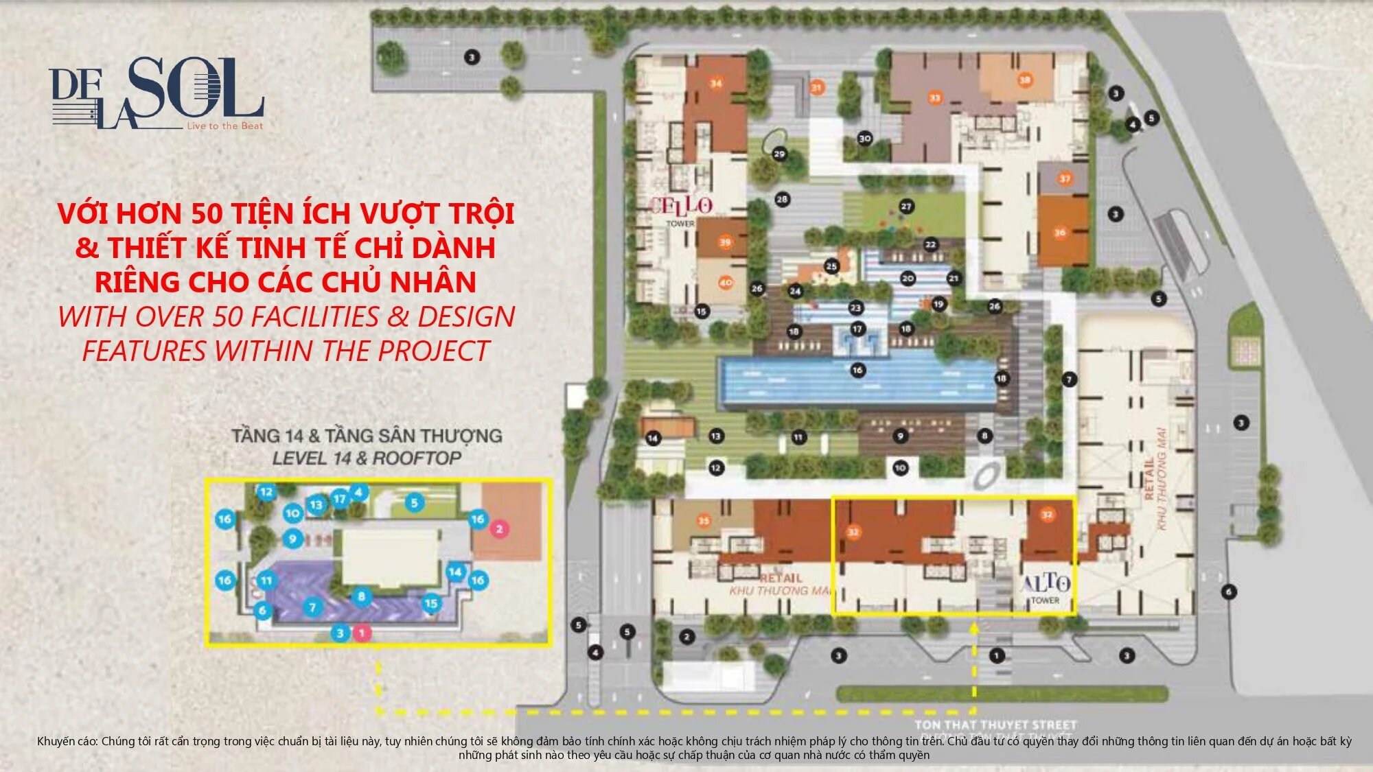 Tiện ích De La Sol nội khu: đem lại trải nghiệm mới và năng động