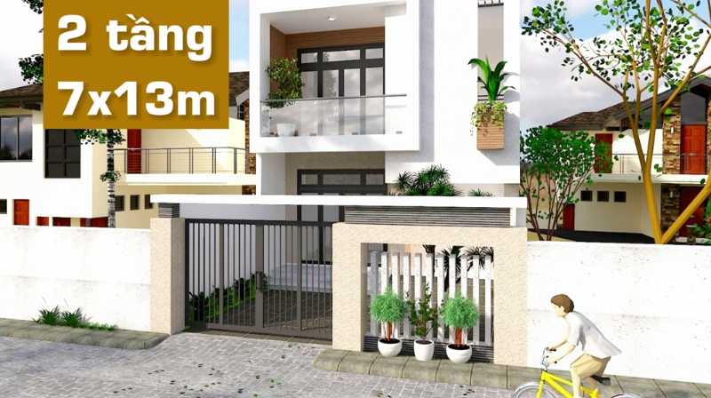 Nên mua nhà 2 tầng 7x13 đã hoàn thiện hay nhà xây mới