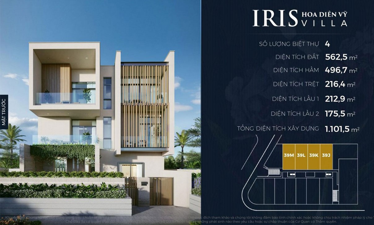 Thiết kế biệt thự Iris Villa