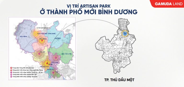 Tiềm năng khu vực của Artisan Park Bình Dương