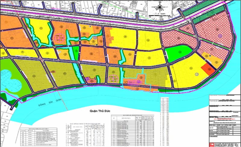 Bản đồ quy hoạch đất phường An Phú Đông quận 12