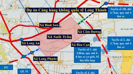  6 xã quy hoạch sân bay Long Thành đều thuộc tỉnh Đồng Nai