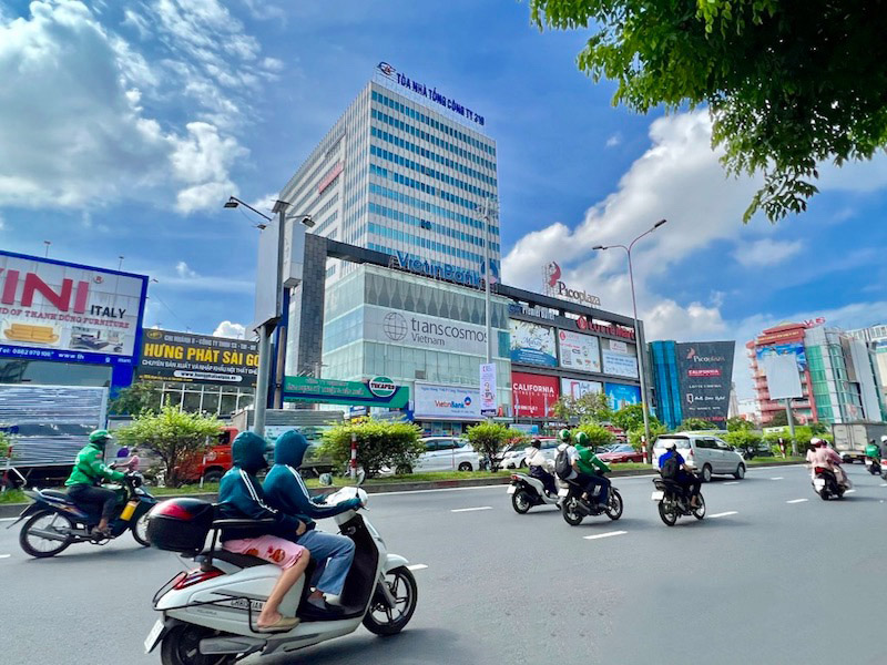 Tòa nhà Pico Plaza thuộc phường 12 quận Tân Bình