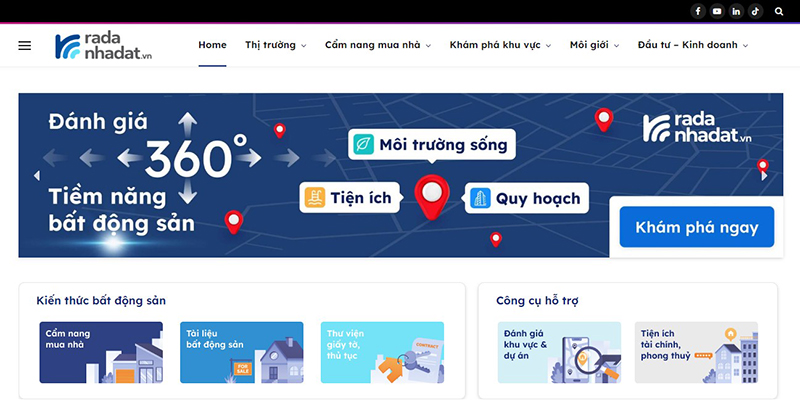 kênh đăng tin bất động sản miễn phí radanhadat