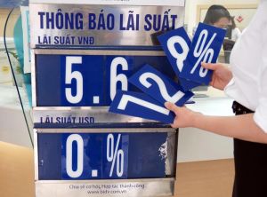 lãi suất ngân hàng hôm nay