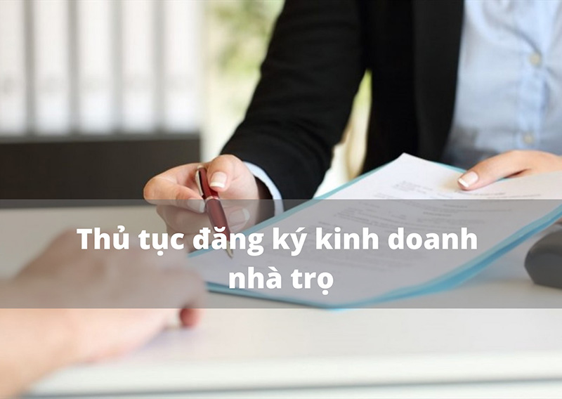 Thủ tục đăng ký kinh doanh nhà trọ