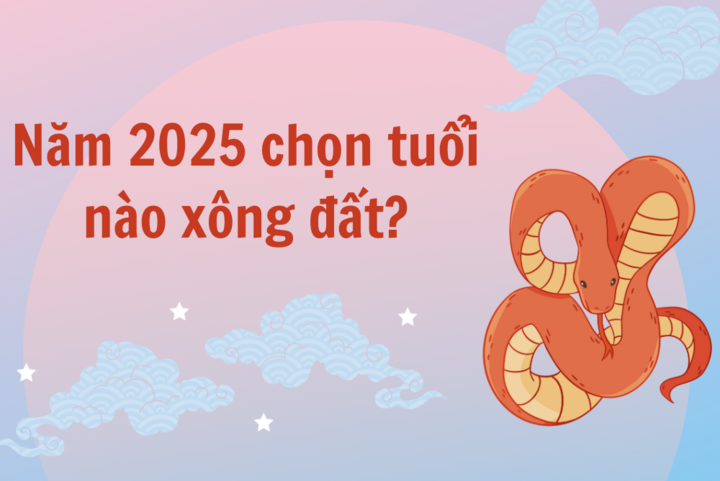 Năm Ất Tỵ 2025 tuổi nào xông đất tốt?