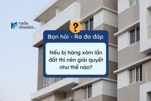 bị hàng xóm lấn đất