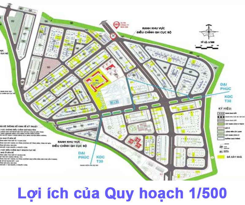 Lợi ích của quy hoạch 1/500