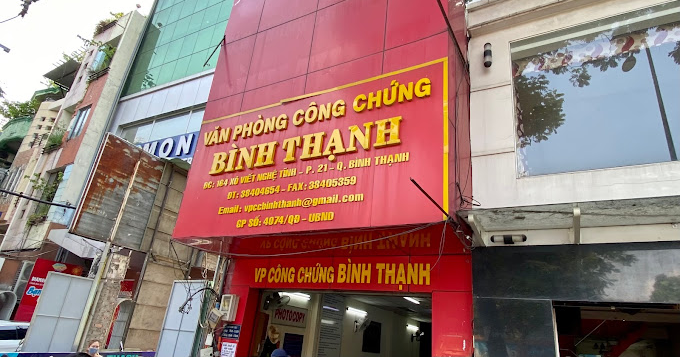 Văn phòng công chứng Bình Thạnh