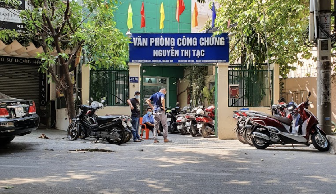 Văn phòng công chứng Nguyễn Thị Tạc