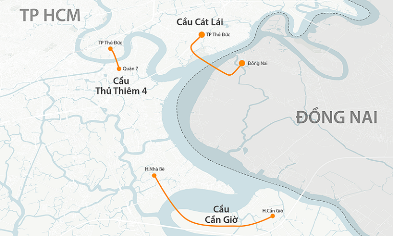 cầu huyết mạch TPHCM 2025