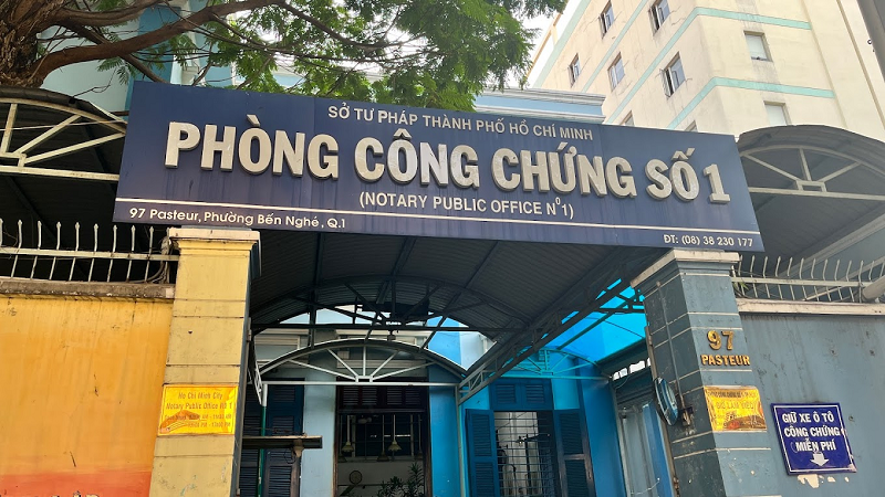 văn phòng công chứng Quận 1