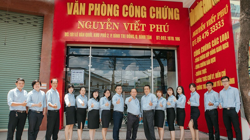 văn phòng công chứng Bình Tân