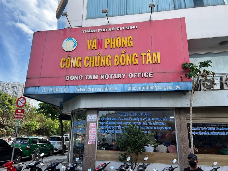 văn phòng công chứng Tân Phú