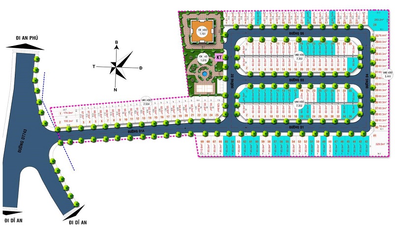 khu dân cư Phúc Đạt Bình Dương