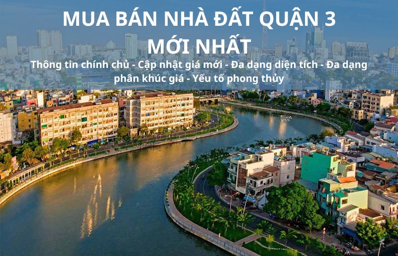 Mua bán nhà đất Quận 3