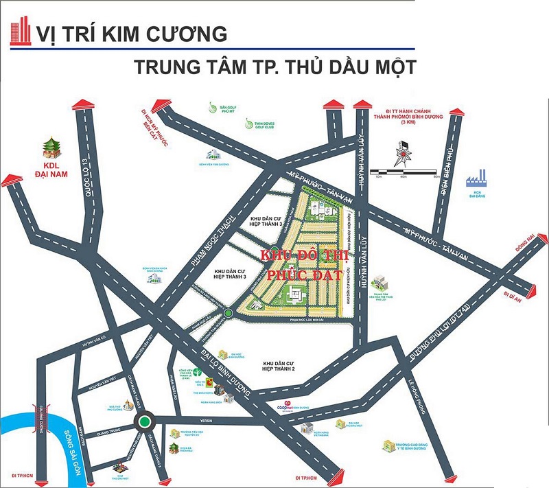 khu dân cư Phúc Đạt Bình Dương