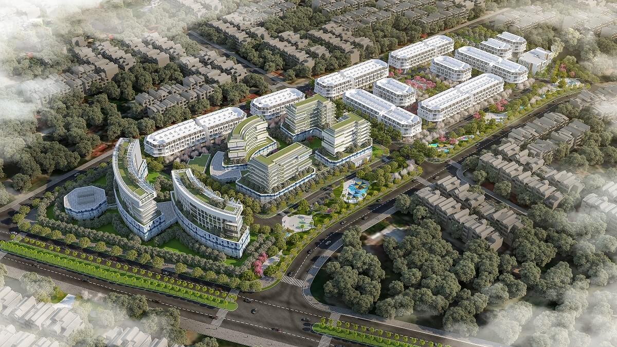 Phối cảnh tổng thể dự án Calyx Residence