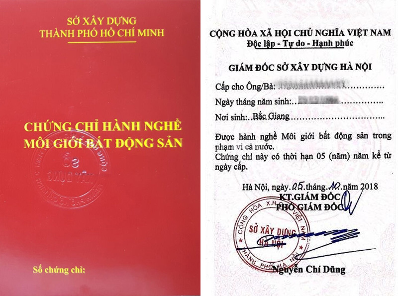 Chứng chỉ được cấp sau khi cá nhân hoàn thành khóa đào tạo và vượt qua kỳ thi sát hạch