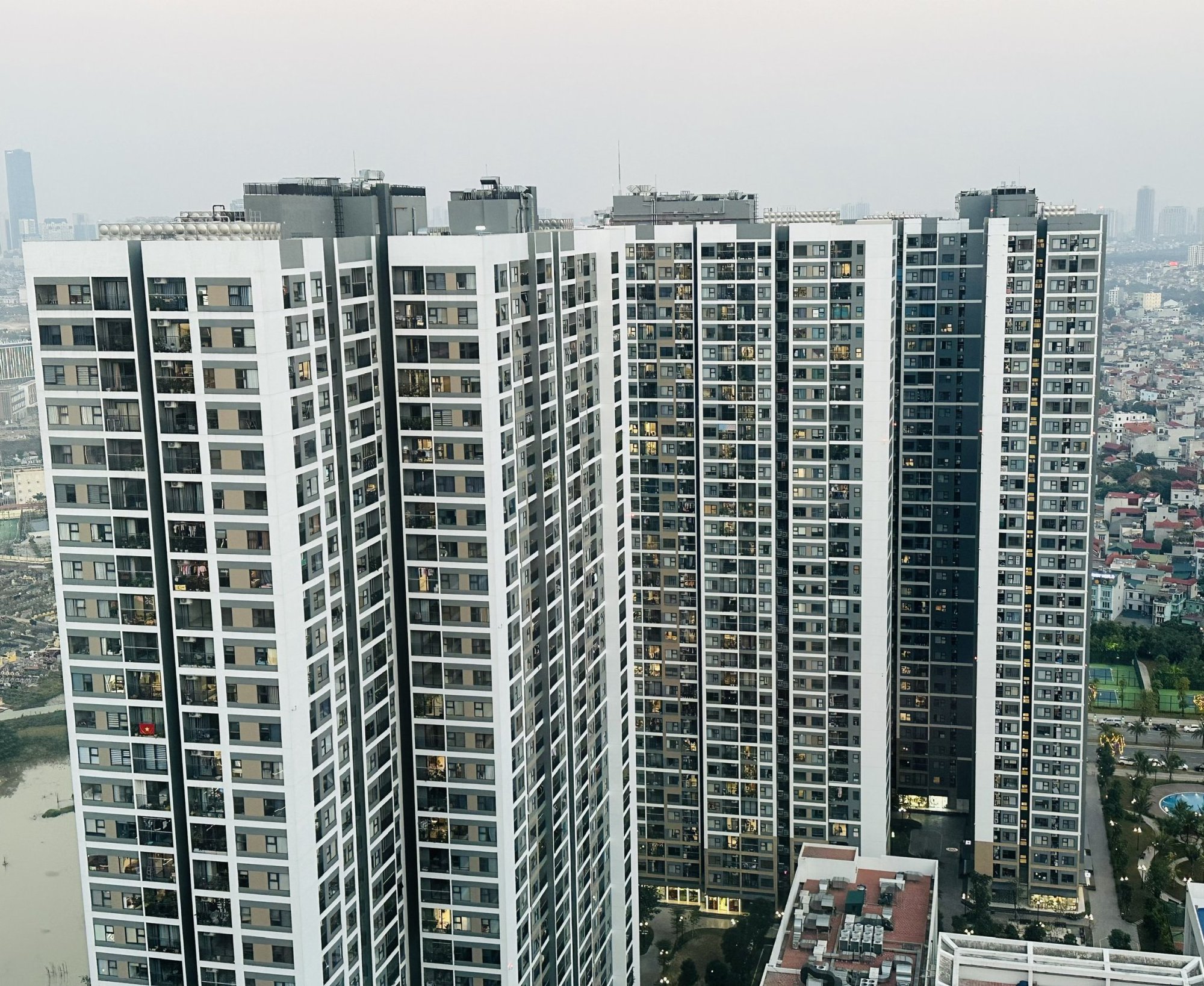 Căn hộ tầng cao là tầm nhìn bao quát và thoáng đãng