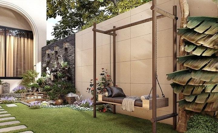 Sự phối màu cùng chi tiết trang trí độc đáo mang tới vẻ đẹp cho ngôi nhà