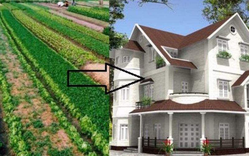 Chi phí chuyển mục đích sử dụng từ đất vườn sang đất thổ cư là bao nhiêu?
