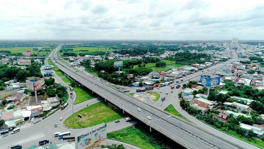 Giá trị đất đai tại các khu vực ven cao tốc thường tăng mạnh
