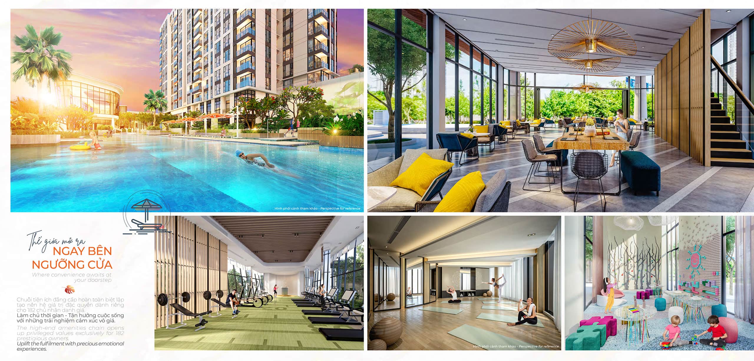 Chuỗi tiện ích đẳng cấp hoàn toàn biệt lập